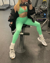 Load image into Gallery viewer, Electric Scrunch Legging